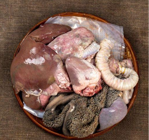 Bộ lòng dê làm sạch