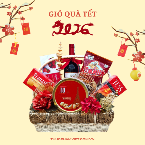 Giỏ quà tết, hộp quà tết Mộc Hoá, Long An