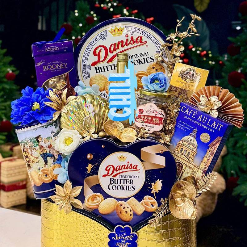 Giỏ Quà Tết, Hộp Quà Tết Cần Giuộc Long An