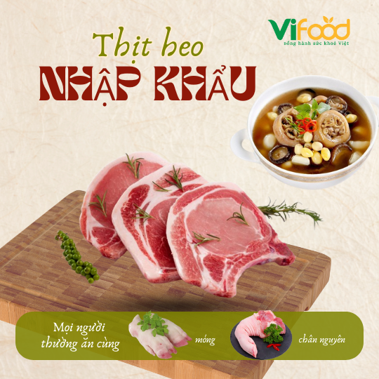 Thịt Heo Đông Lạnh Nhập Khẩu Nha Trang