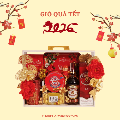 Giỏ quà tết, hộp quà tết  Hoằng Hóa, Thanh Hoá