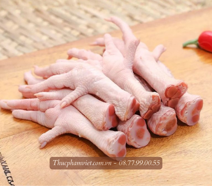Chân gà đông lạnh nhập khẩu giá sỉ TPHCM