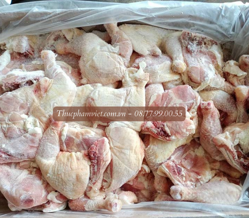 Thịt gà đông lạnh giá sỉ tại Bình Thuận