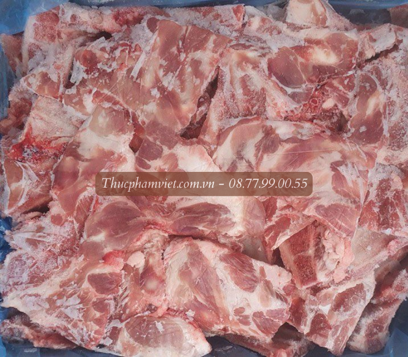 Thịt heo đông lạnh giá sỉ tại Hậu Giang