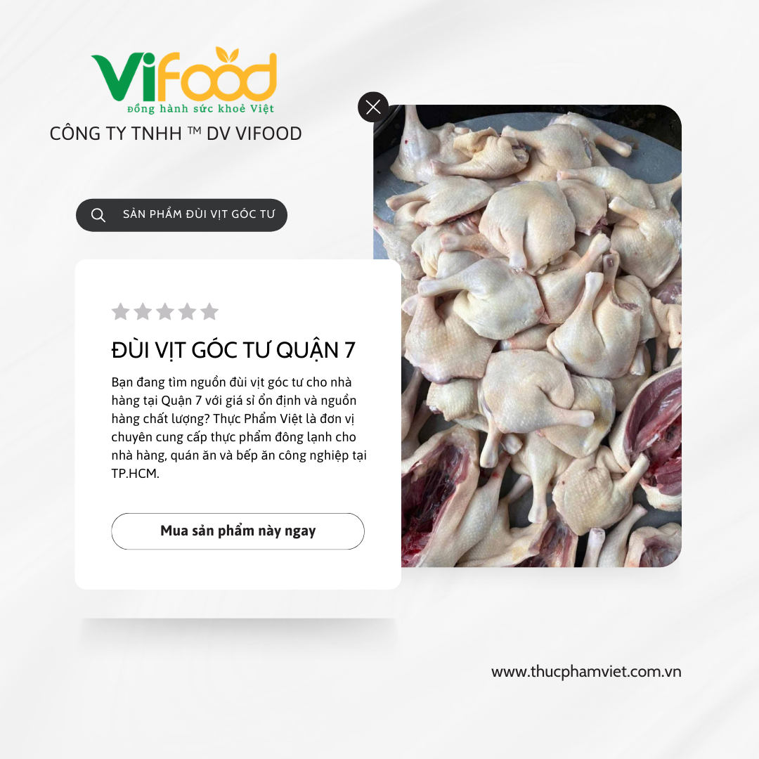 dui vit goc tu dong lanh quan 7