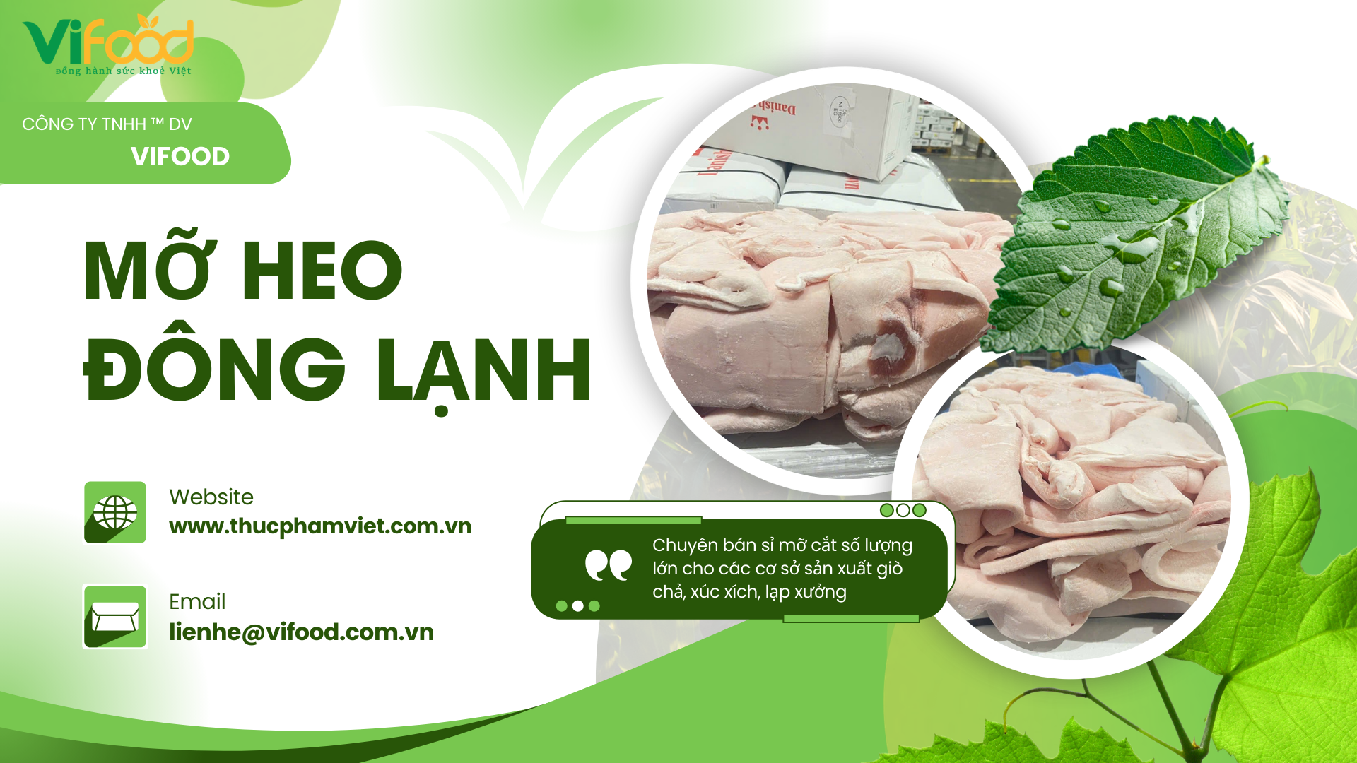 Bán Sỉ Mỡ Cắt Số Lượng Lớn Tại TP.HCM - Giá Gốc Tận Kho