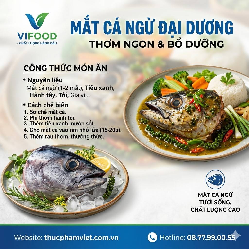 mắt cá ngừ đại dương đông lạnh Vũng Tàu