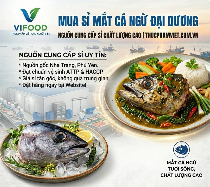 mắt cá ngừ đại dương Nha Trang giá sỉ