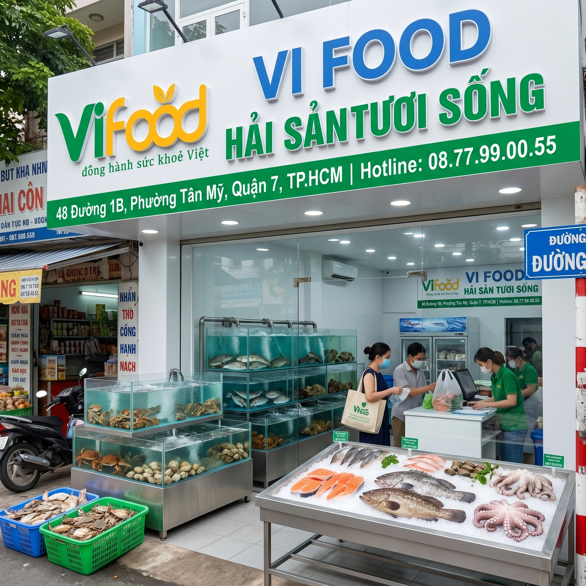 Vựa Hải Sản Quận 7 Giá Sỉ