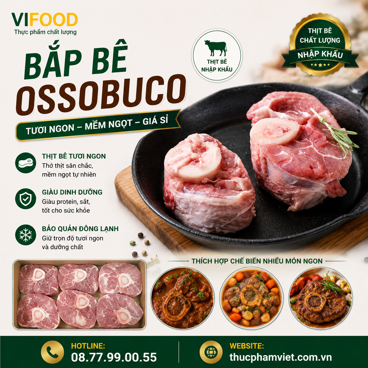 Bắp Bê OssoBuco Là Gì ?