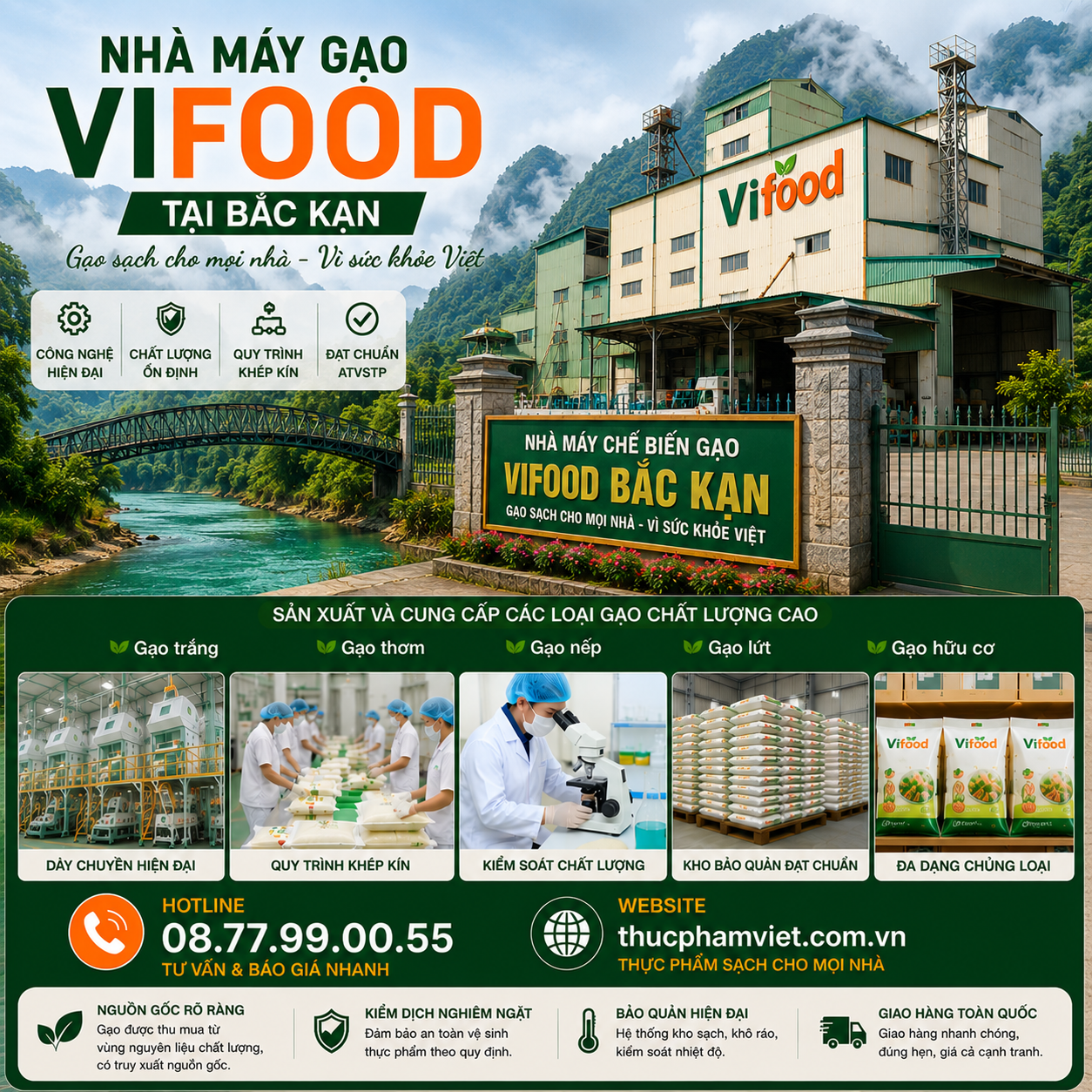 Nhà Máy Gạo Bắc Kạn