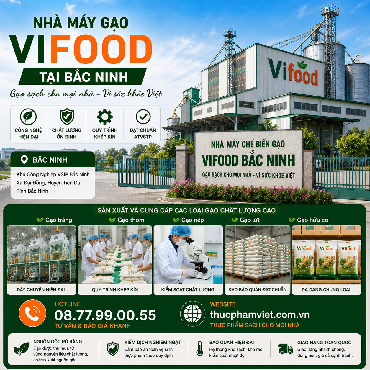 Nhà Máy Gạo Bắc Ninh