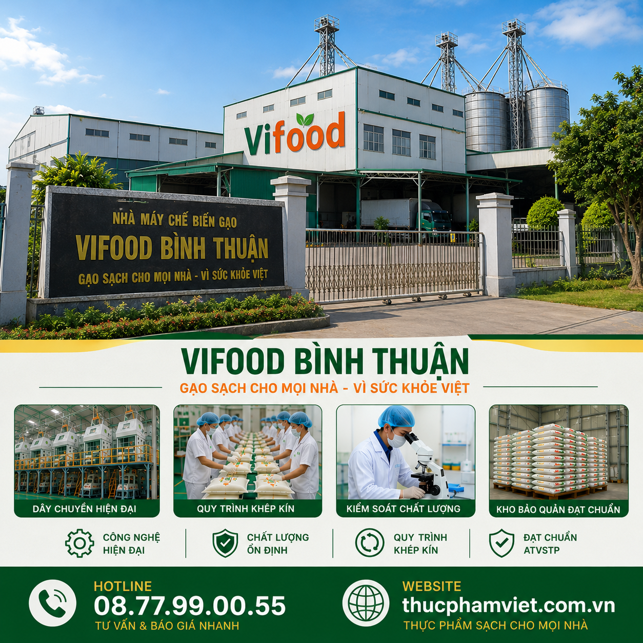 Nhà Máy Gạo Bình Thuận