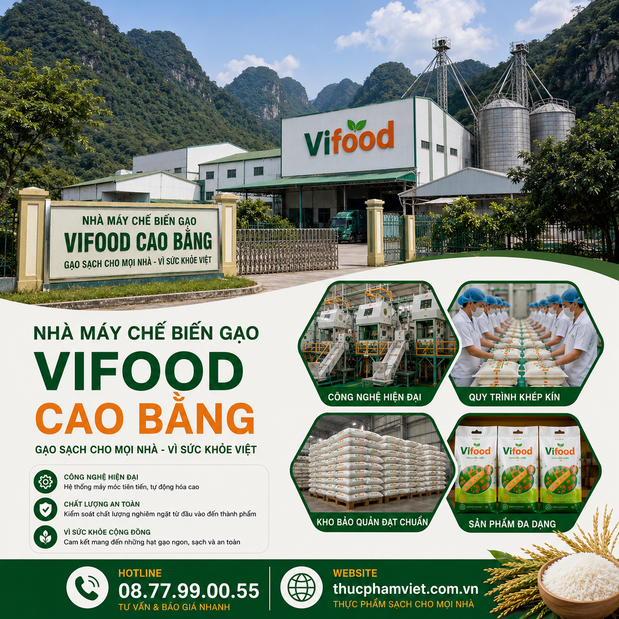 Nhà Máy Gạo Cao Bằng