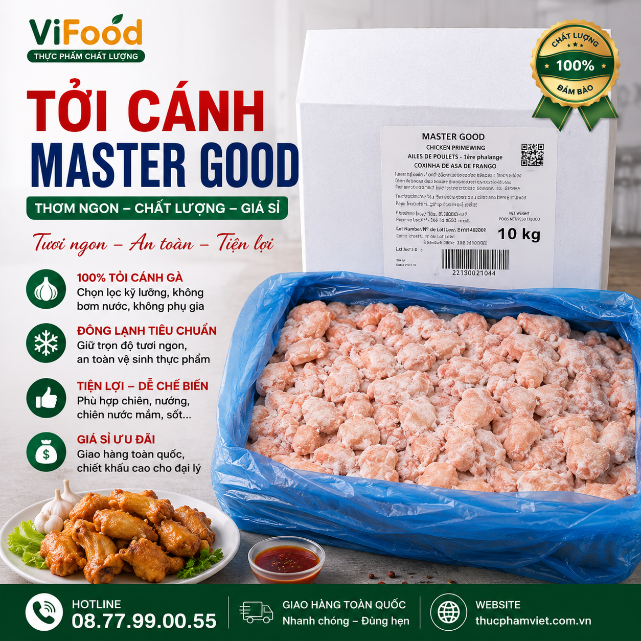 Tỏi Cánh Master Good Giá Sỉ