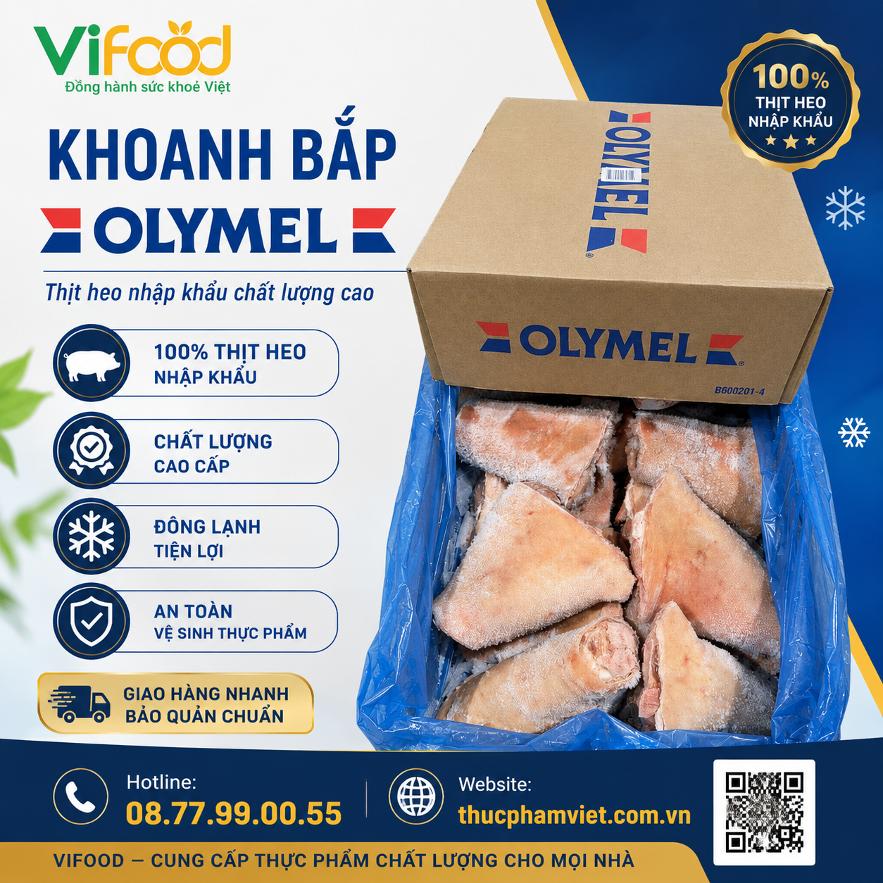 Khoanh bắp Olymel