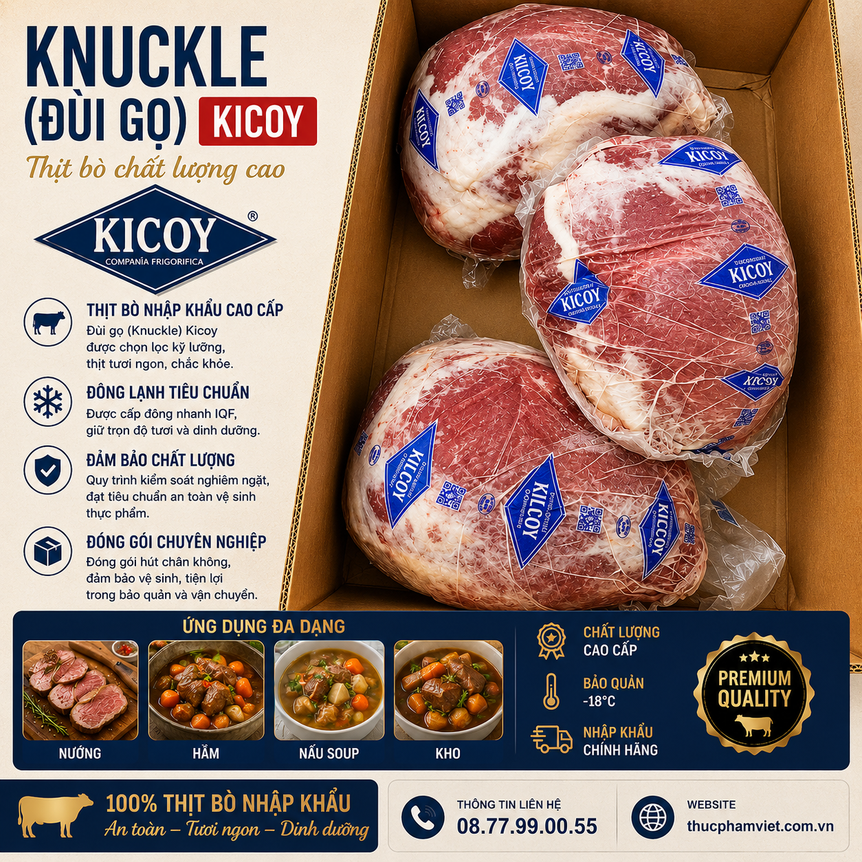 Knucle (Đùi Gọ) Kicoy