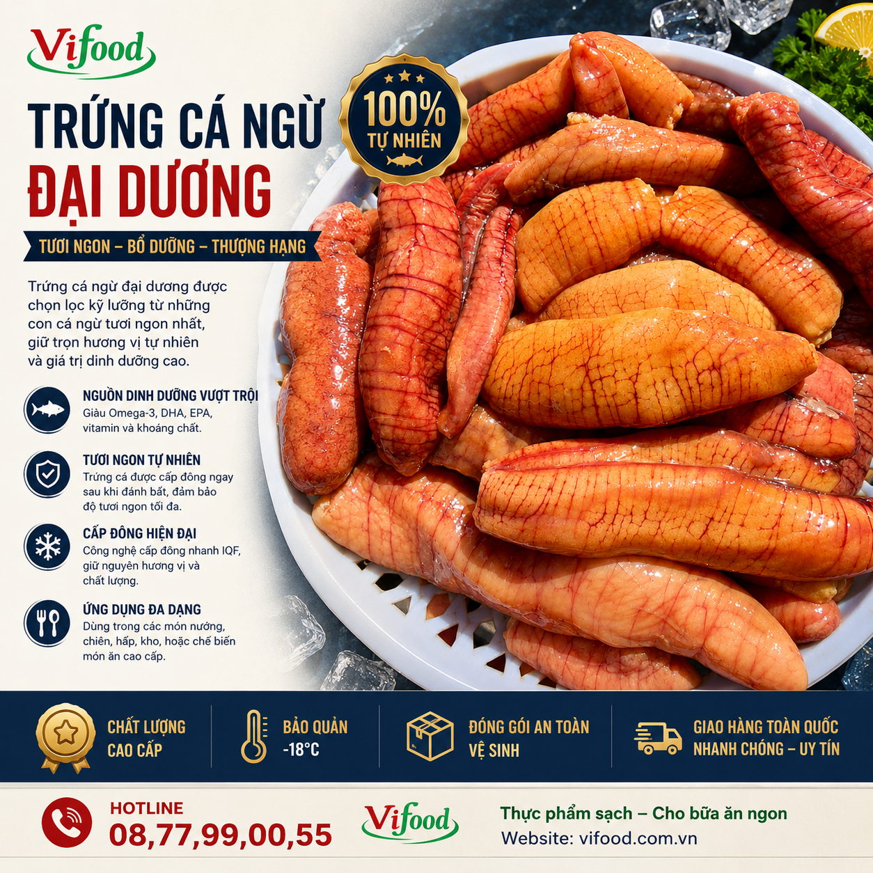 Trứng Cá Ngừ Đại Dương