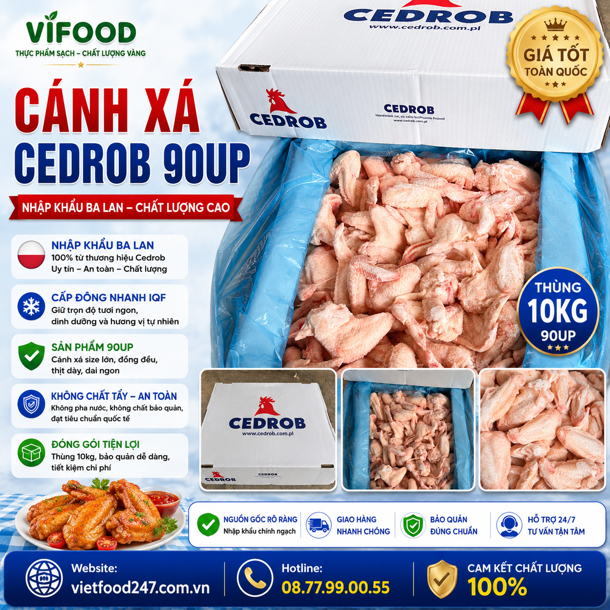 Cánh Xá Cedrob 90Up