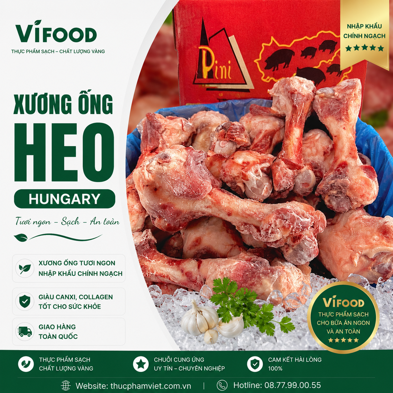 Xương Ống Heo Hungary