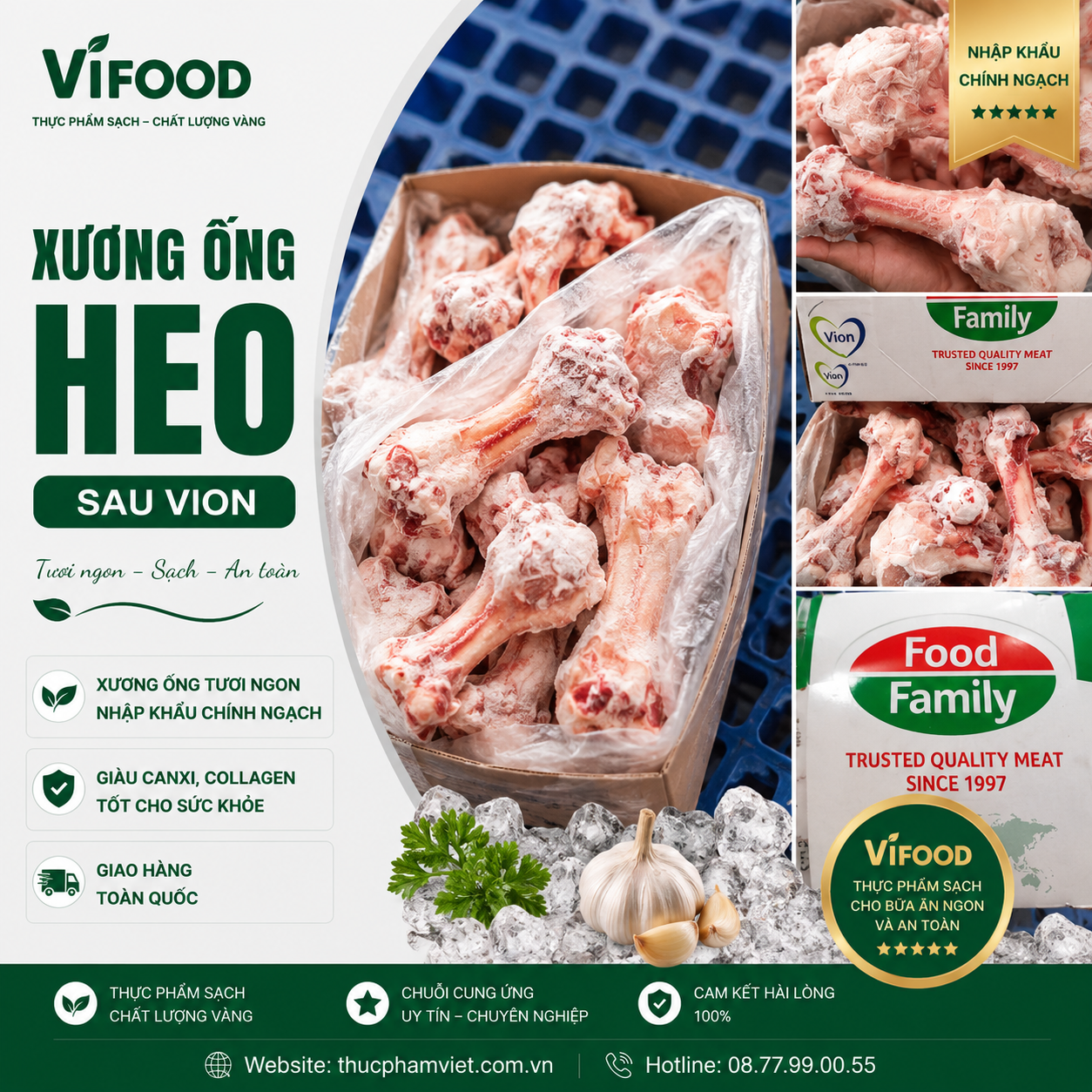Xương Ống Heo Sau Vion