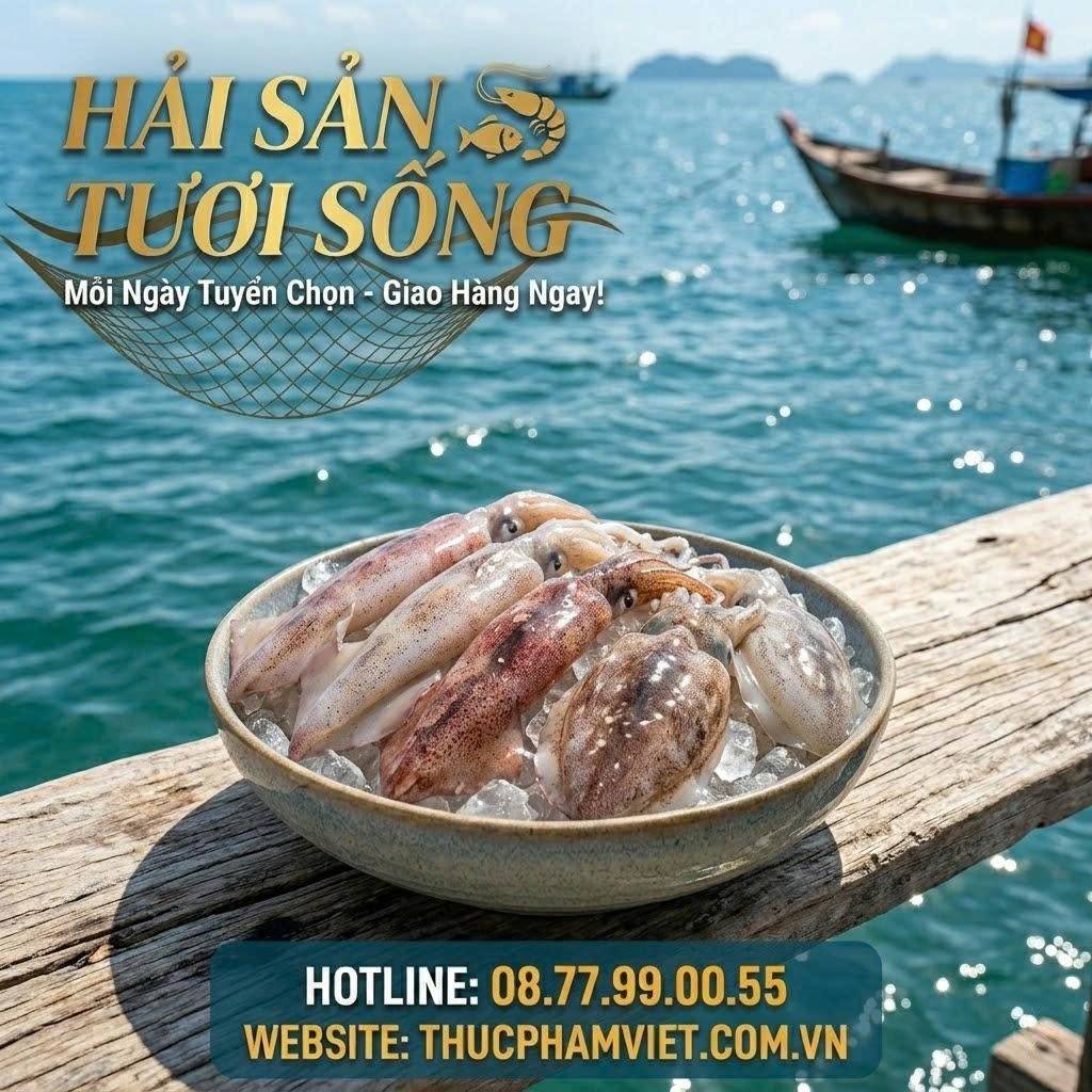 Mua hải sản tươi sống tại Phường Tân Phú