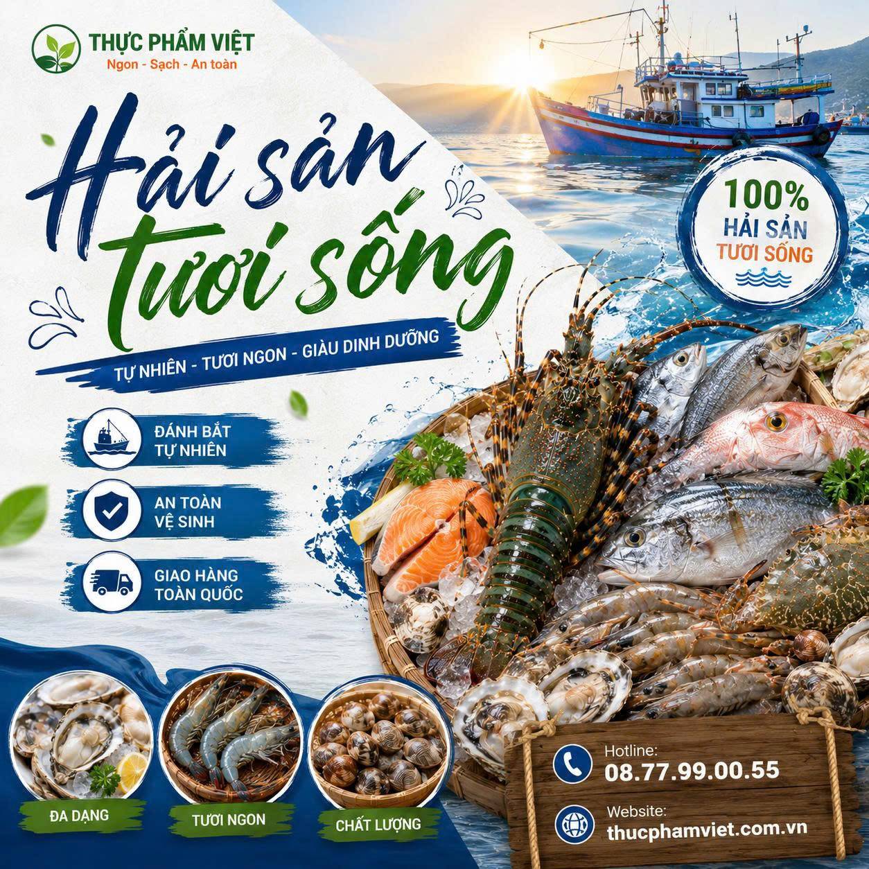 Sỉ và lẻ hải sản tươi sống tại Phường Thủ Đức