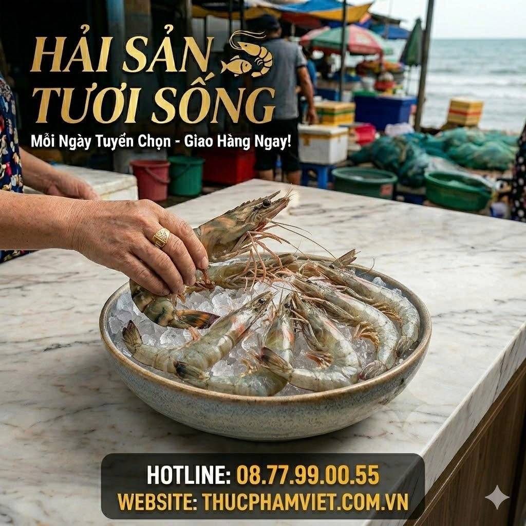 Hải sản tươi sống giá sỉ tại Phường Thuận Giao