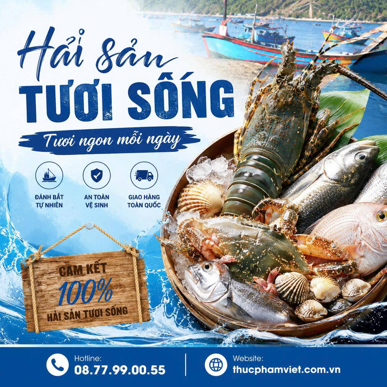 Nơi bán hải sản tươi sống tại Phường Phú An