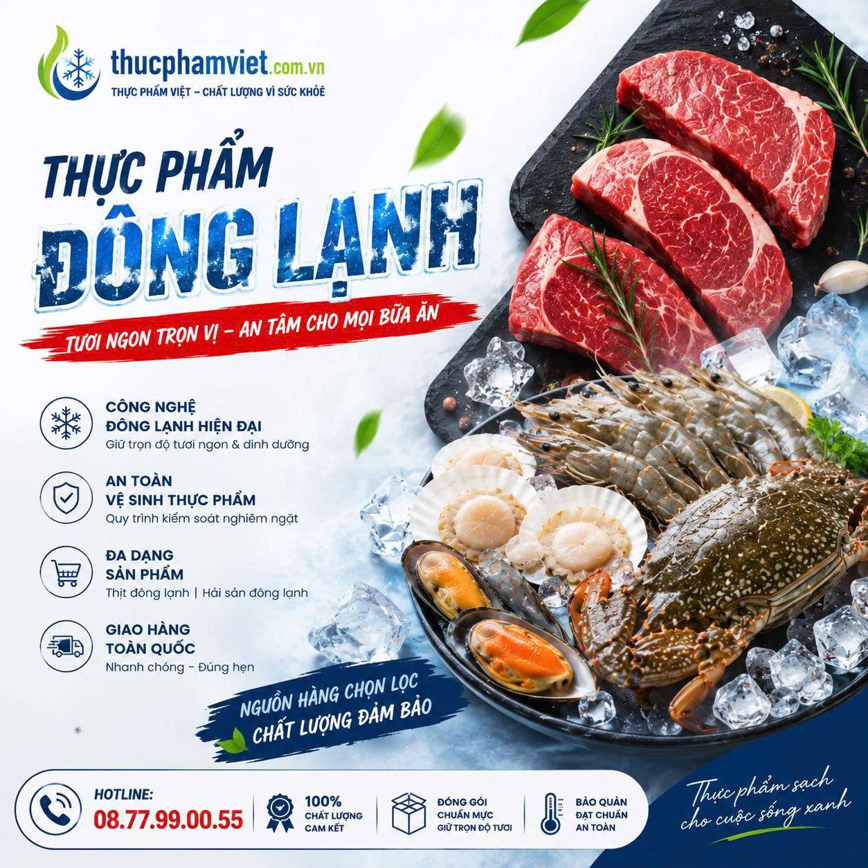 Nơi bán sỉ Thực phẩm đông lạnh tại Phường Phước Long