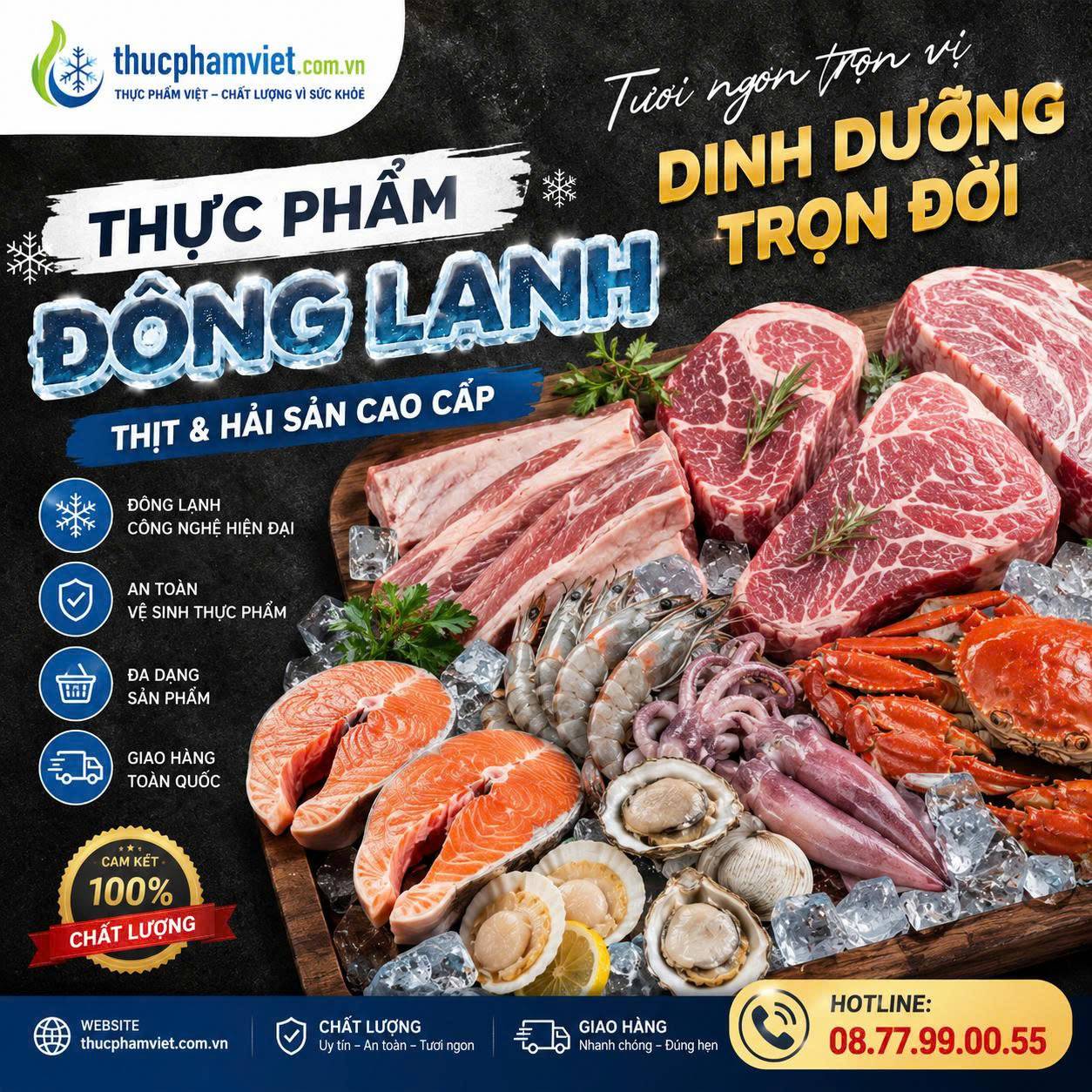 Địa chỉ mua Thực phẩm đông lạnh tại Phường Đông Hòa