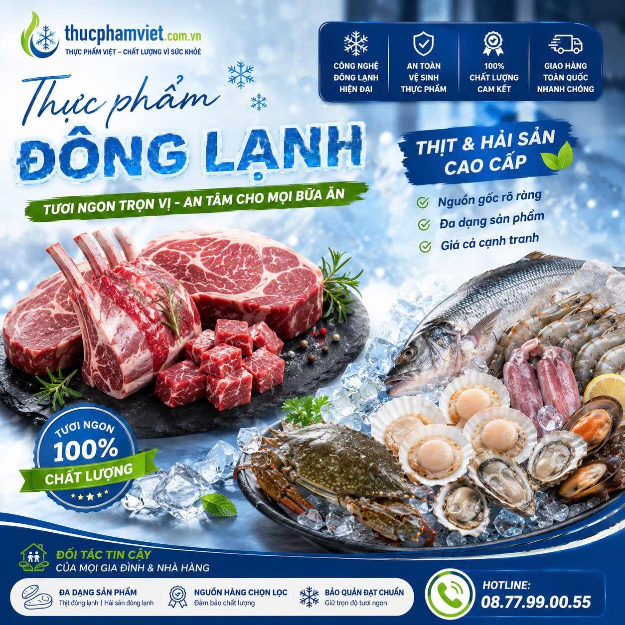 Sỉ và lẻ Thực phẩm đông lạnh tại Phường Thủ Dầu Một