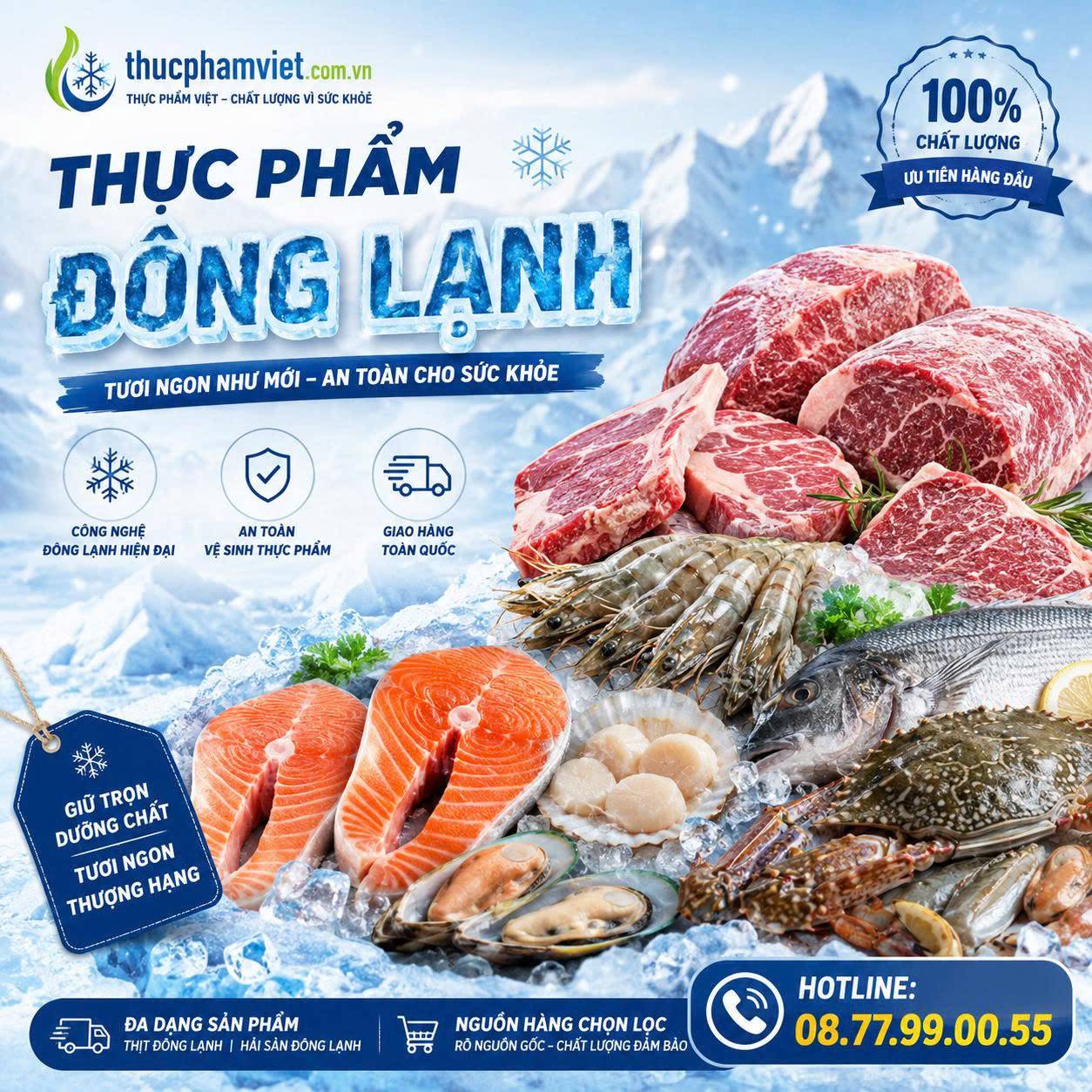 Mua sỉ Thực phẩm đông lạnh tại Phường Chánh Hiệp