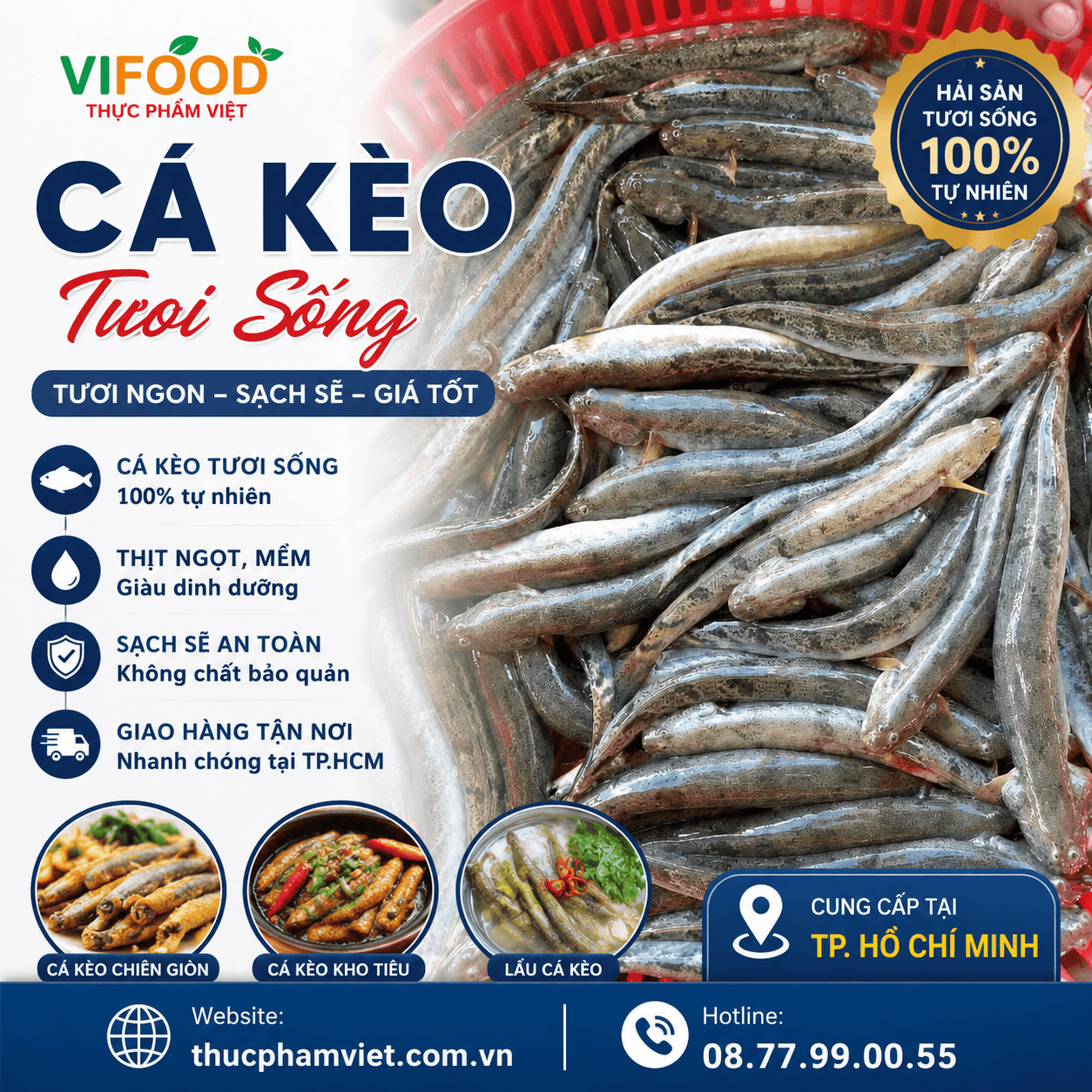 Giá Cá Kèo Sống Hôm Nay Bao Nhiêu 1Kg? Cập Nhật Giá Mới Nhất