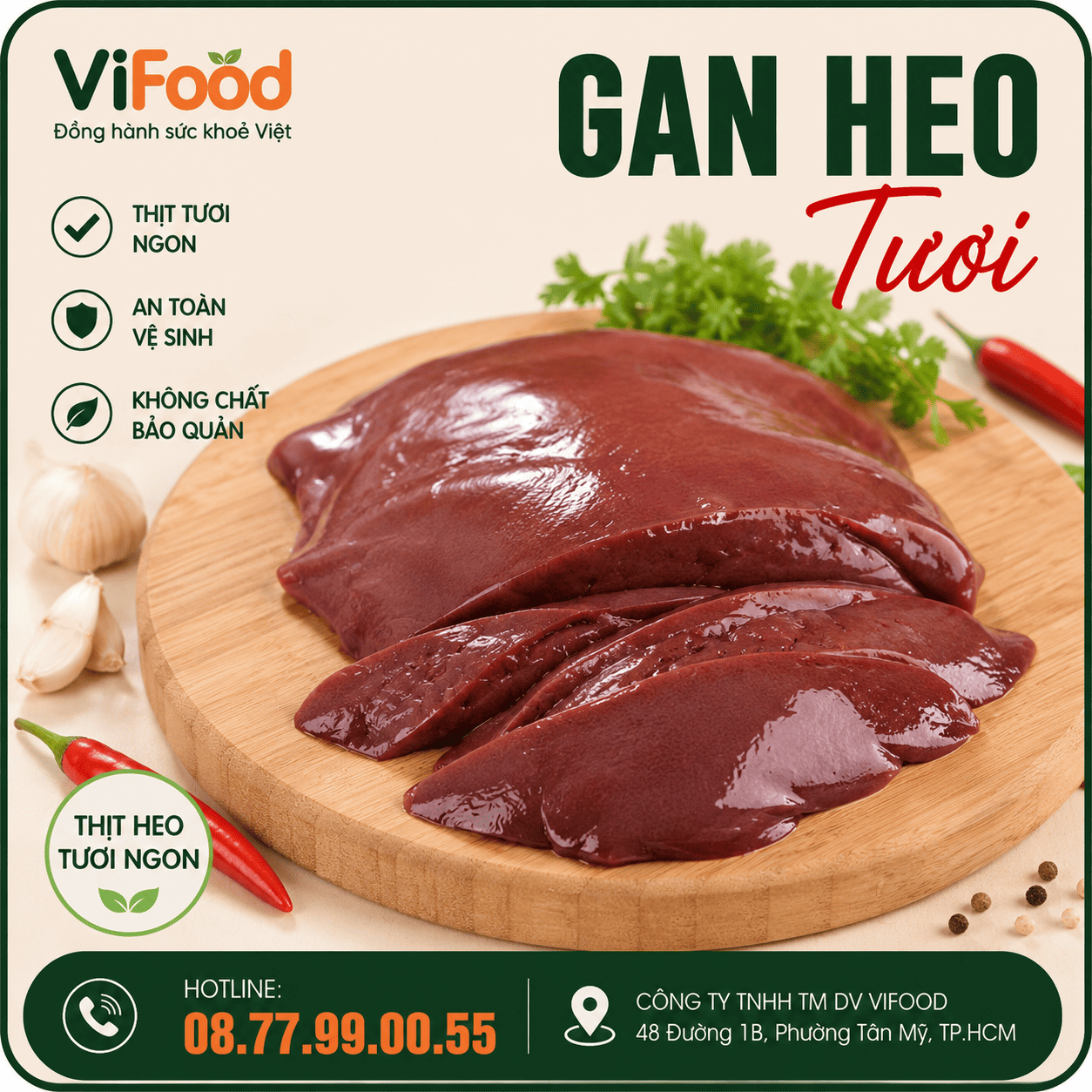 Gan Heo Tươi