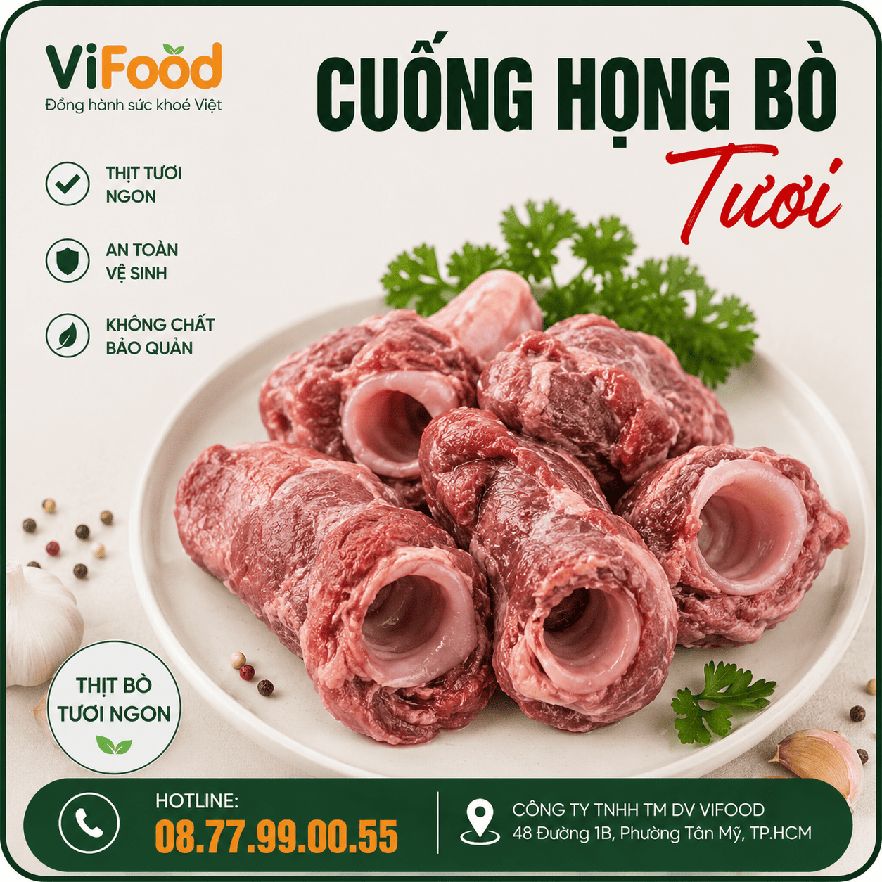 Cuống họng bò