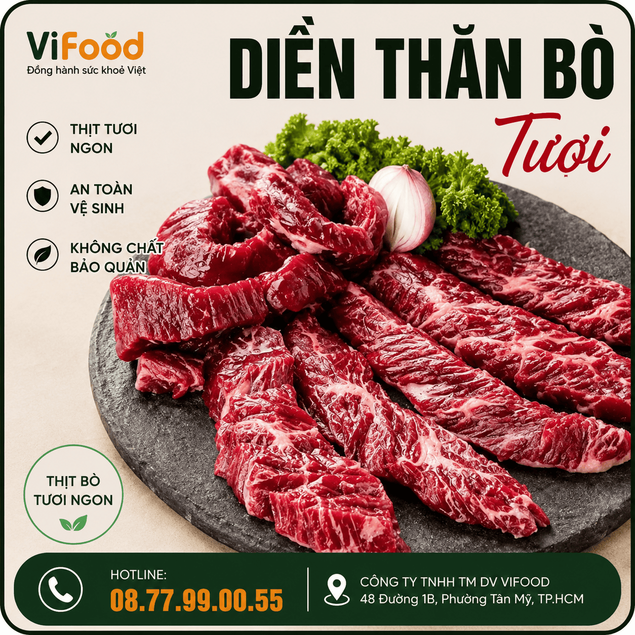 Diền Thăn Bò Tươi