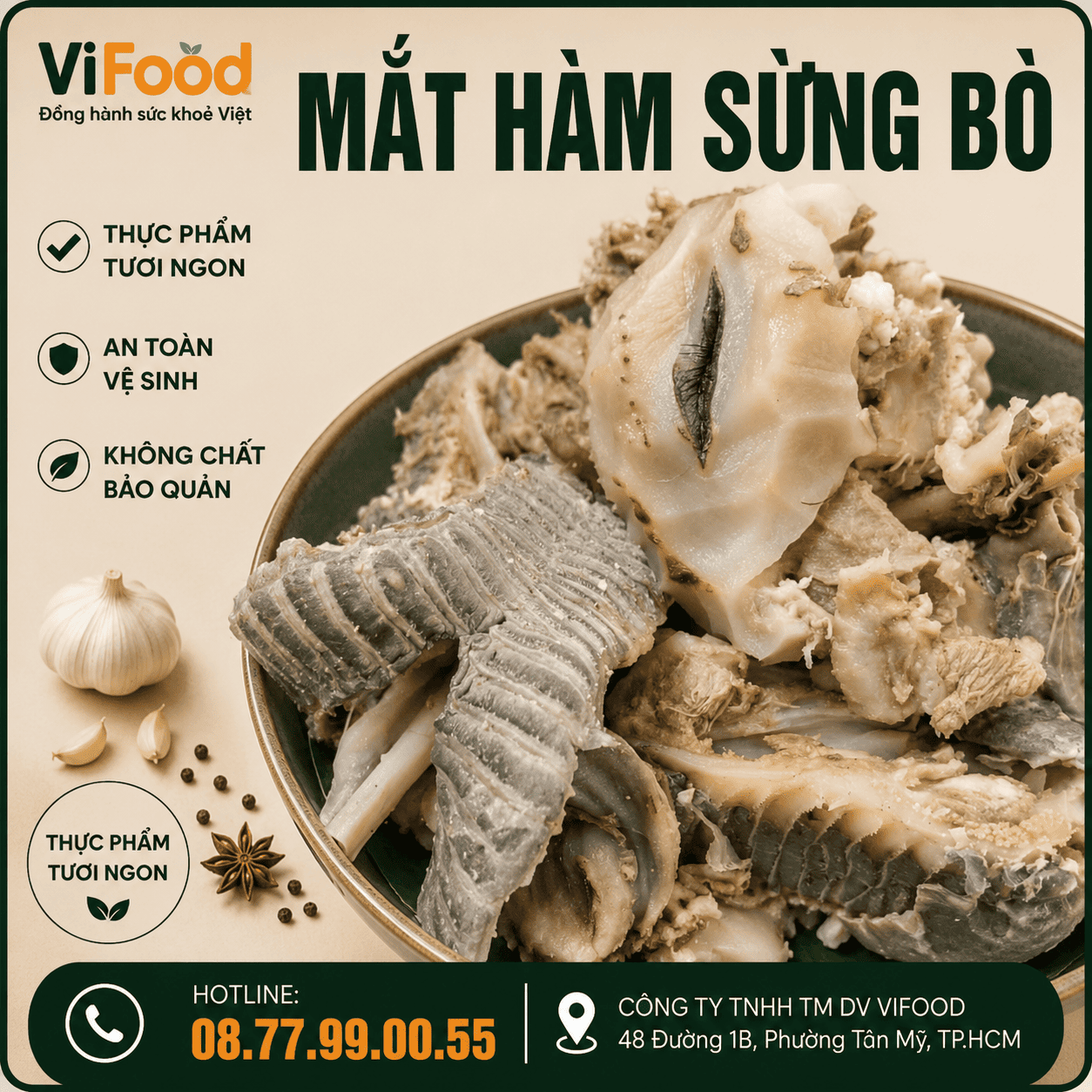 Mắt Hàm Sừng Bò