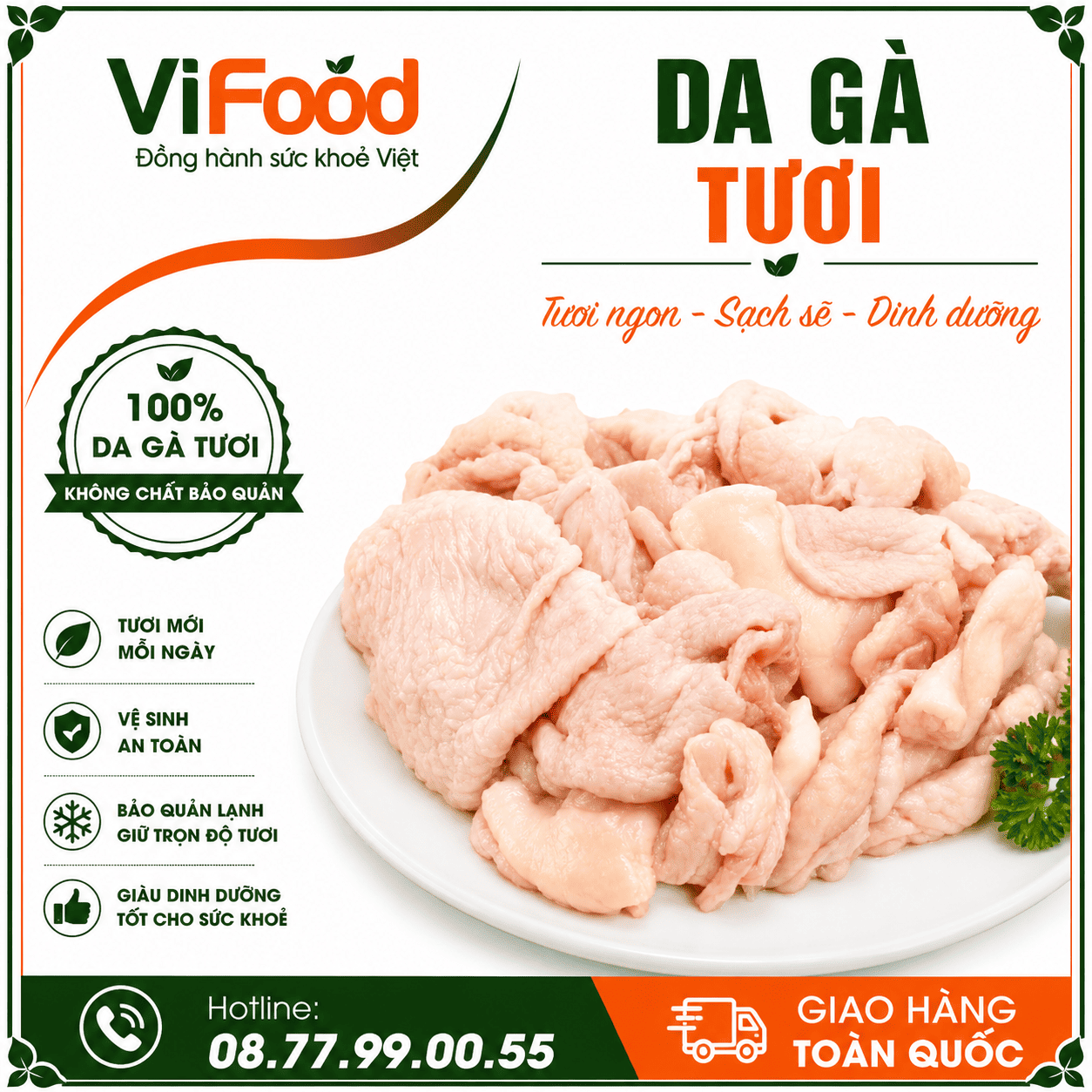 Da Gà Tươi
