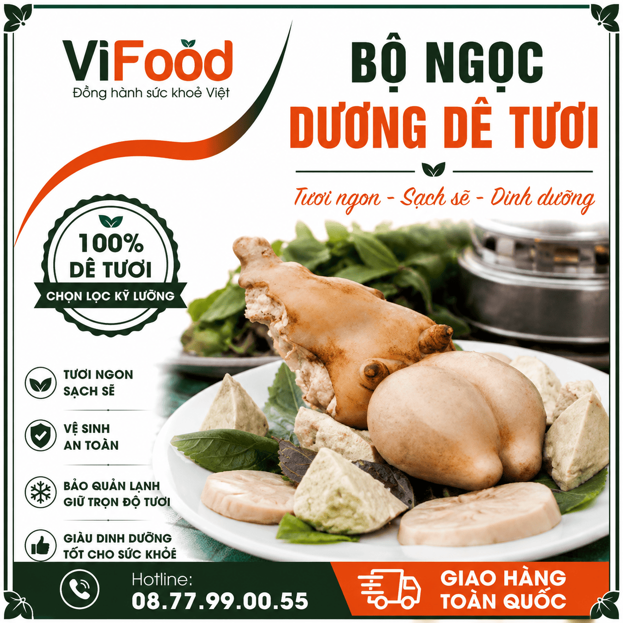 Bộ Ngọc Dương Dê Tươi