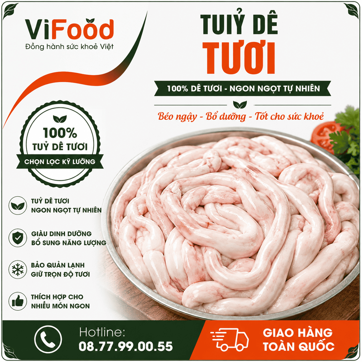 Tủy Dê Tươi