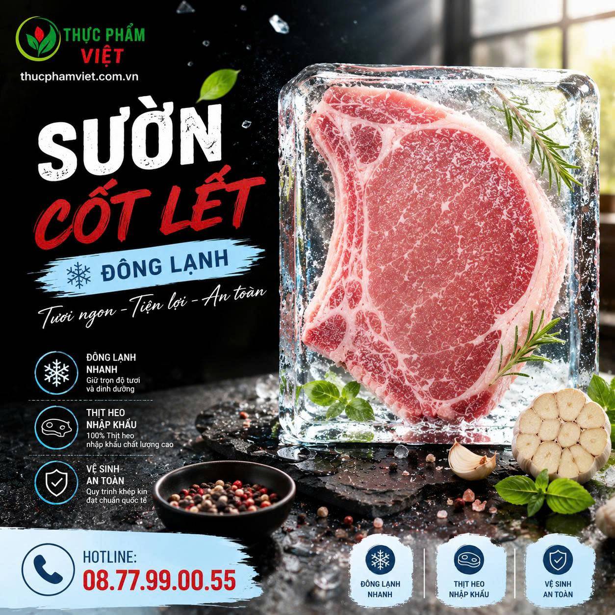 Sườn cốt lết giá sỉ tại Phường An Phú Đông
