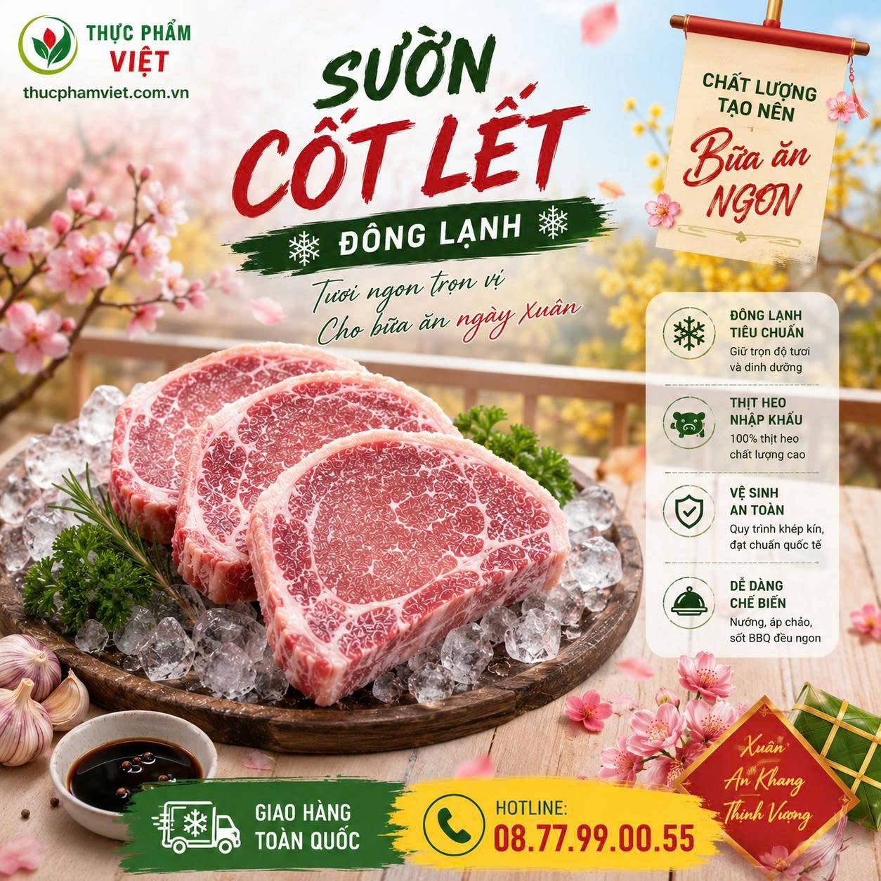 Mua sỉ Sườn cốt lết tại Phường Bình Trị Đông