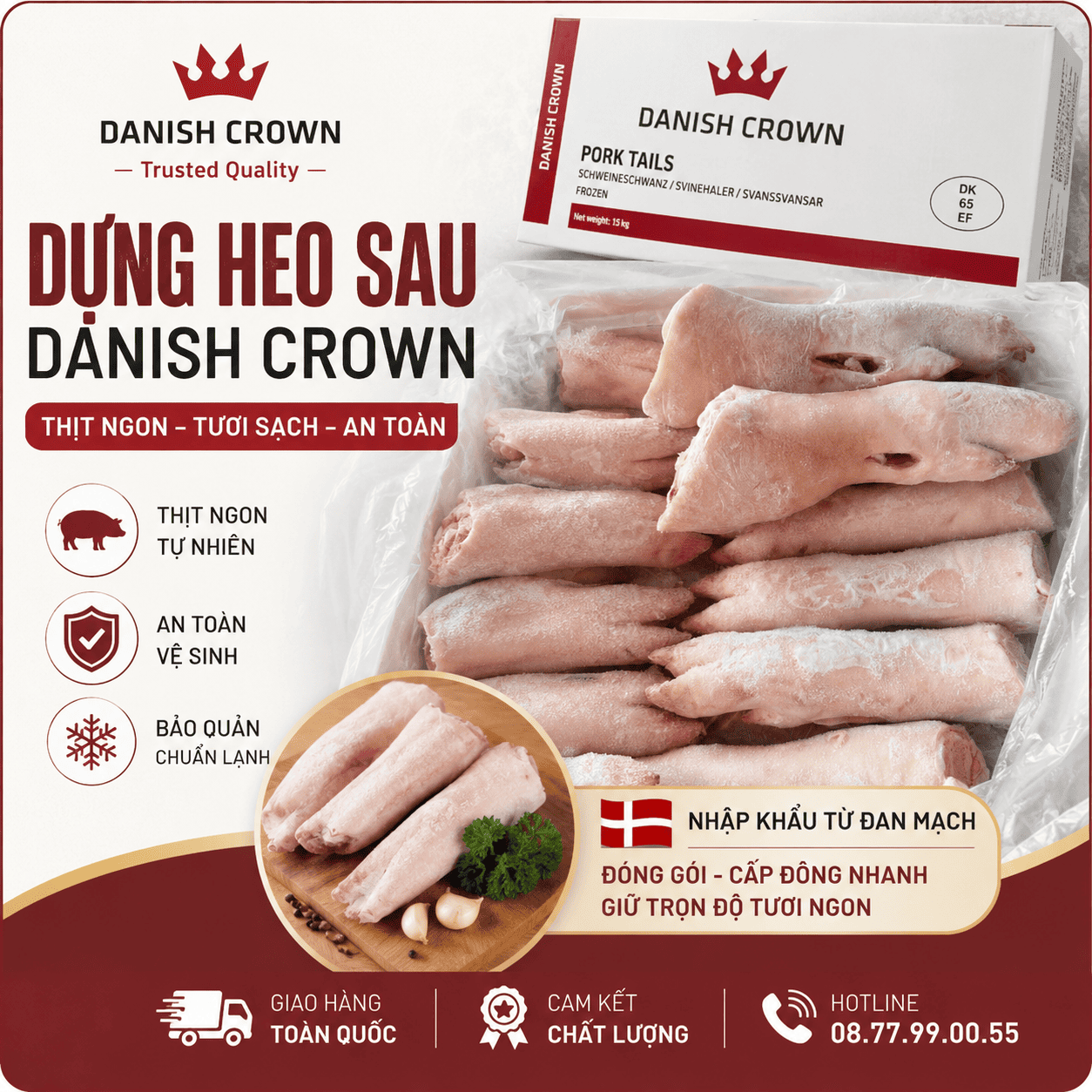 Dựng heo sau Danish Crown