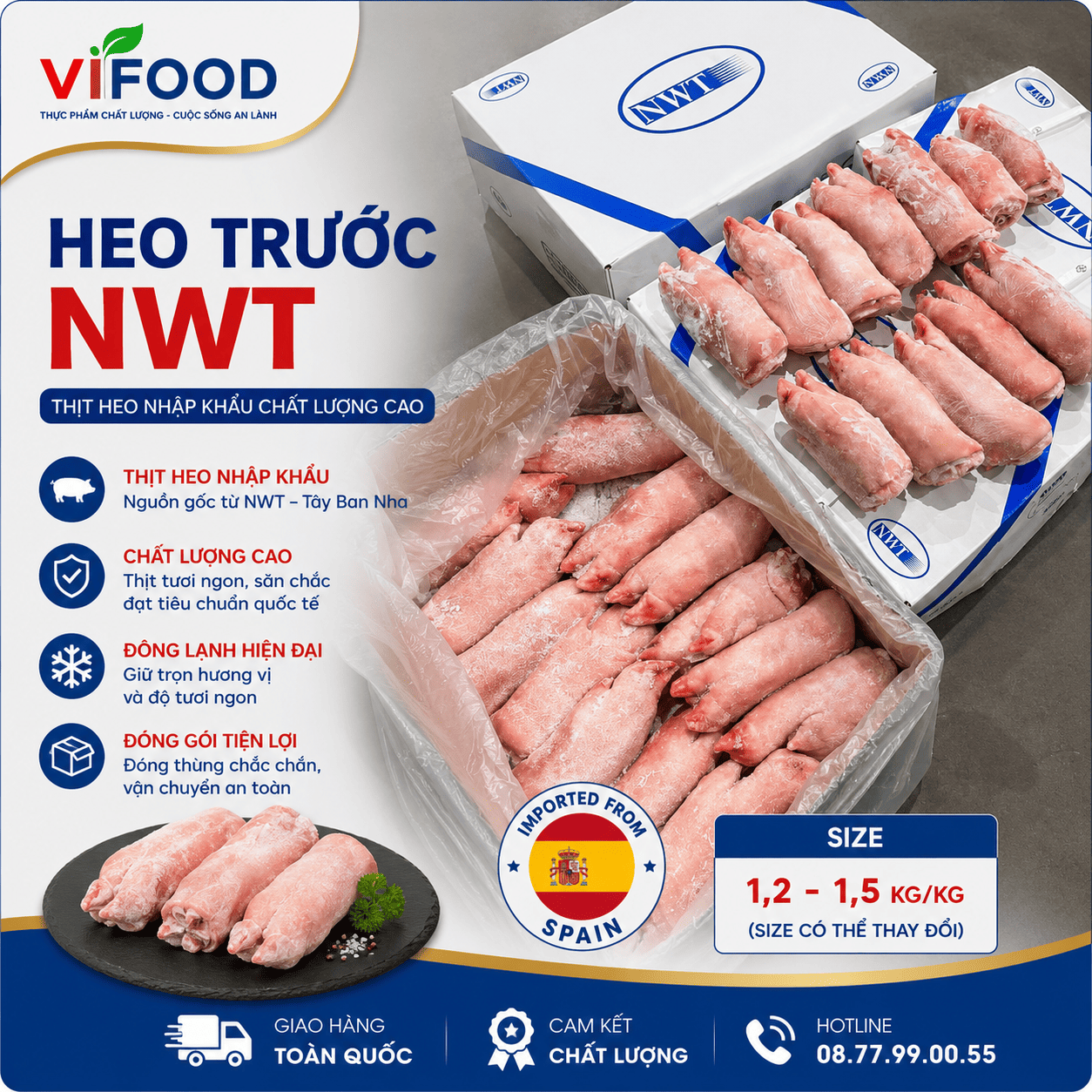 Dựng heo trước NWT