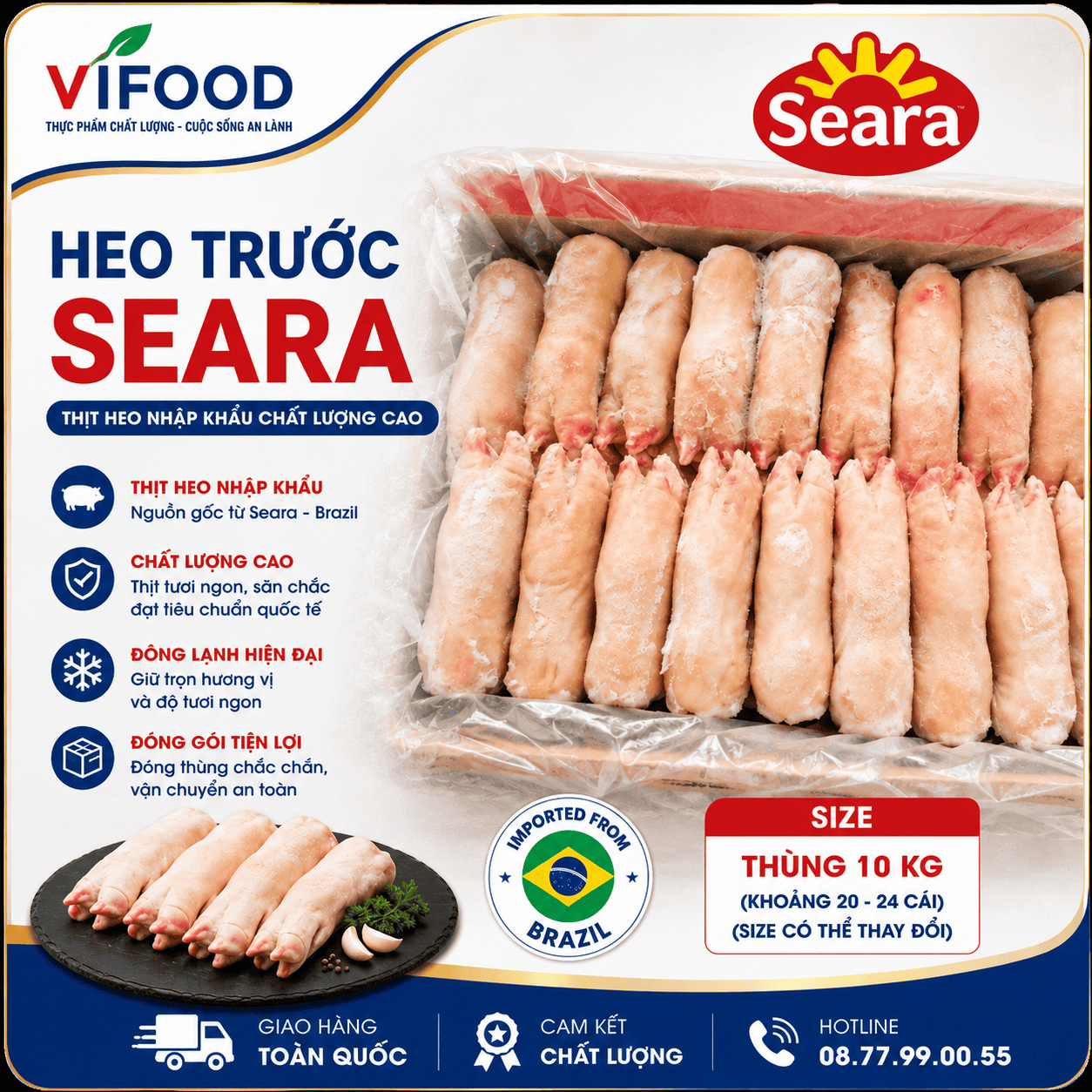 Dựng heo trước Seara