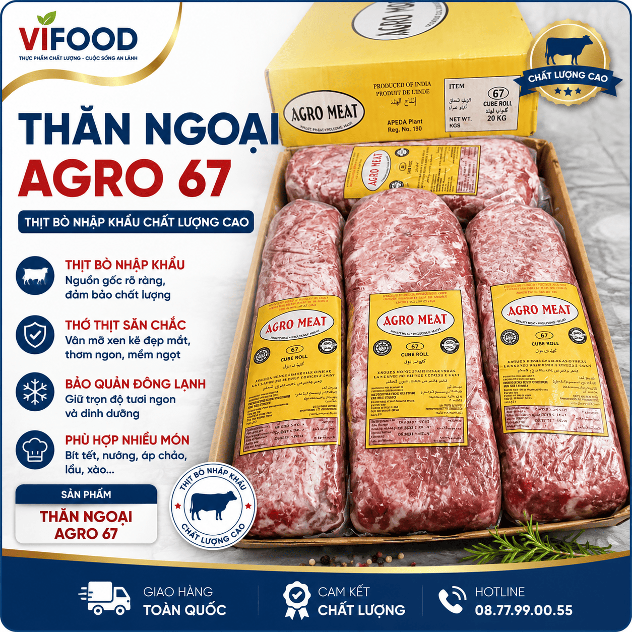 Thăn Ngoại Agro 67