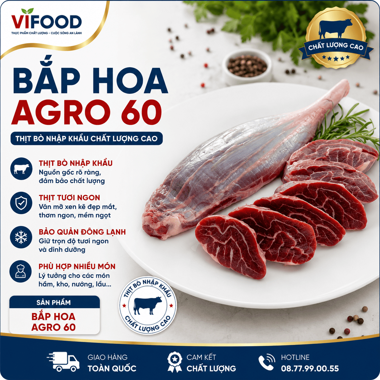 Bắp Hoa Agro 60
