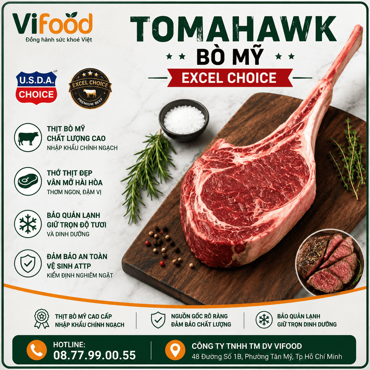 Tomahawk Mỹ Excel Choice