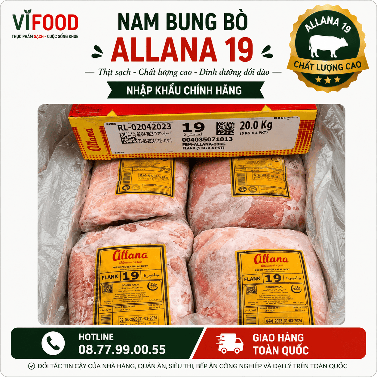 Nạm Bụng 19 Allana 